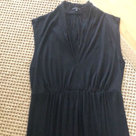 Theory Black T-shirt Sleeveless Dress - Picture 5 of 7